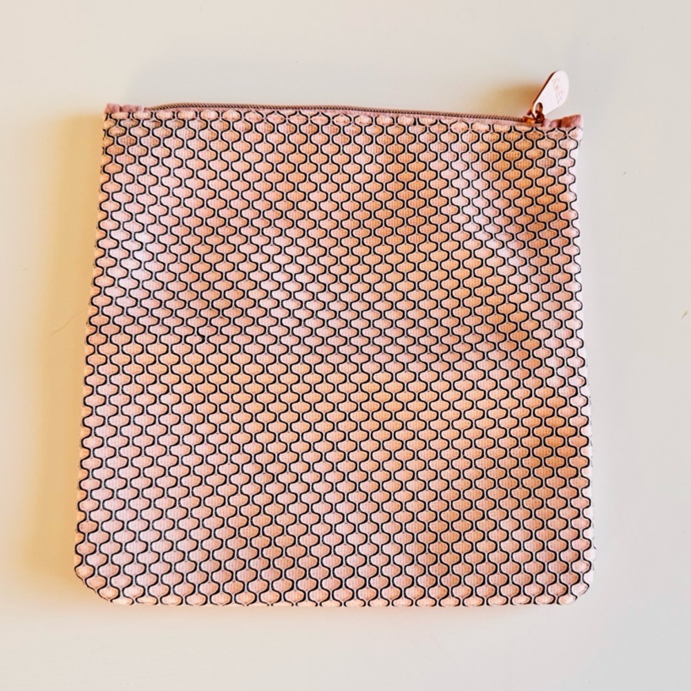 IPSY Pink Mesh Cosmetic Bag